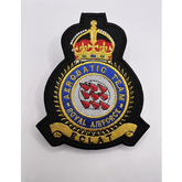 RAF Aerobatic Team King’s Crown Badge Royal Air Force Red Arrow Embroidered Patch